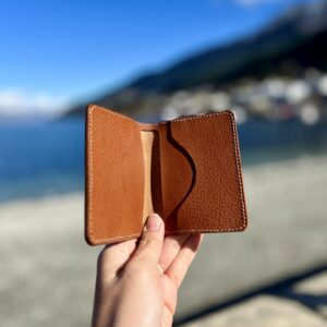 Italian Leather Handcrafted Bi-Fold Cardholder | Wallet