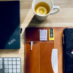 Handcrafted A5 Notebook / Diary / Journal Leather Cover